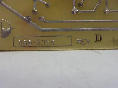 USED SCI 080-2354 REV D