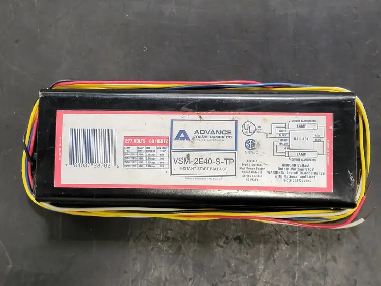Used ADVANCE TRANFORMER CO VSM-2E40-S-TP Misc Electrical & Power Parts British Columbia CA | Lenmark #249563