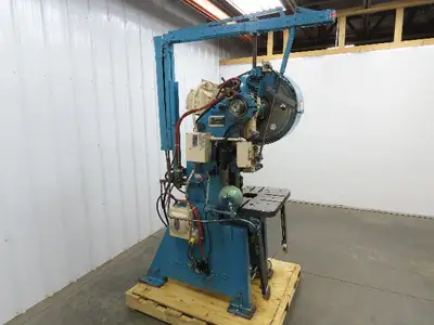 L&J No 18 Mechanical OBI Punch Press 18 Ton 2" Stroke 6" Throat 1.5Hp 3Ph