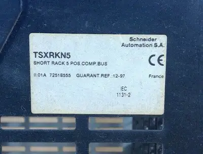 Schneider Automation TSXRKN5 Short Rack 5 Pos. Comp. Bus 3H