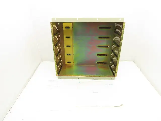 Glassman High Voltage CAB-ESA-FX-01  5-Slot Card Rack PLC Chassis Cabinet