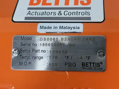 New | in-Stock BETTIS DS0065.B2A04K.14K0 Electric Motor Driven Actuators British Columbia CA | Lenmark #255261