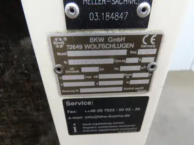 BKW WRK10/ZR40-CH2 Refrigerated Chiller Cooling Oil Chiller 480V 3Ph