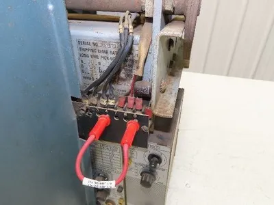 Allis Chalmers LA-600 Air Circuit Breaker 600VAC 600A Switchgear Static Trip II