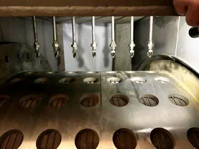 (2) Andritz 54 x 70 screen bowl decanters, 316L SS.