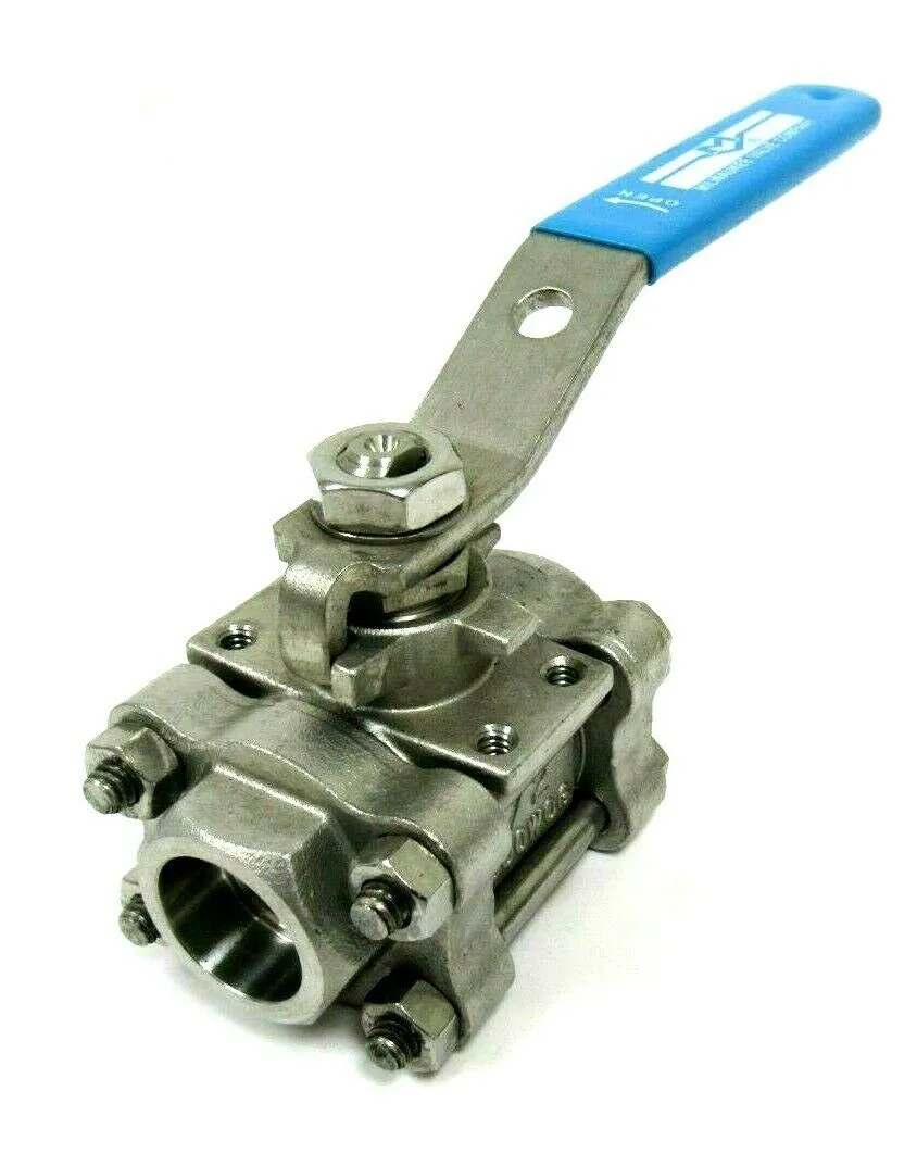 NEW MILWAUKEE 30SS1F-02 BALL VALVE 1/2" 39142A 30SS1F02