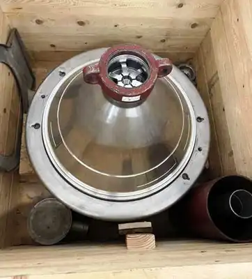 Alfa-Laval BREW 700 hermetic beer clarifier, 316SS.