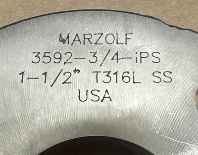 NEW Marzolf 3592-3/4-iPS