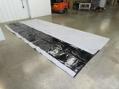 Singer Safety 82"x 15' Vinyl Welding Curtain Weld Vision Tinted Strip