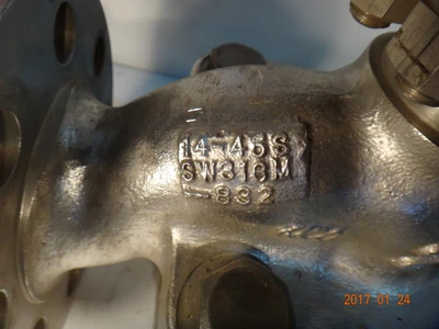 Annin 2", Class 3600, 316SS, Cryogenic Control Valve