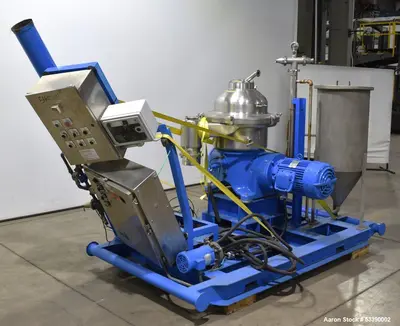 Used WESTFALIA SA-20-06-576 Disc Automatic Centrifuges Illinois US | Aaron Equipment #84659