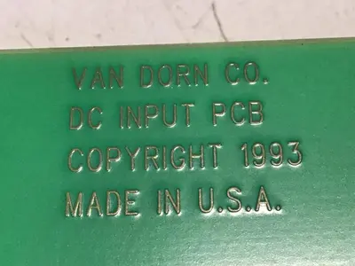 USED VAN DORN PC330-037