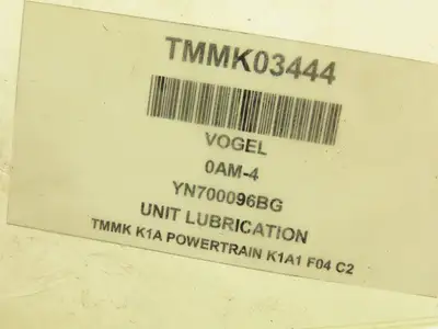 Vogel 0AM-4 Lubrication Oil Gear Pump  0.5 L/min 1.5 Gal Tank