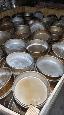 USED CAKE PANS-HUGE VARIETY!