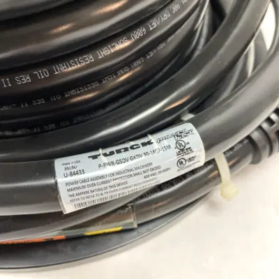 USED TURCK POWERFAST U-84433 CABLE