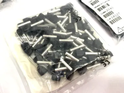 New | in-Stock Altech Insulated Wire Ferrule 2x16AWG/1.5sqmm 100-PACK, LOT OF 4 Electrical Fittings Michigan US | Maverick Industrial Sales #1390700