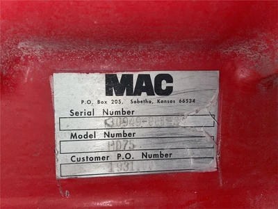 50 HP MAC Vacuum Conveyor With Surge Bin & Airlock