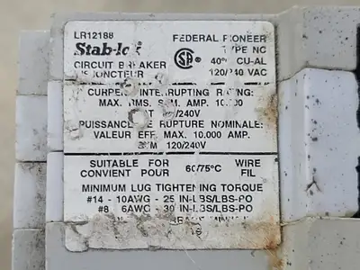 Used FEDERAL PIONEER NC0230 Switchgears British Columbia CA | Lenmark #239808