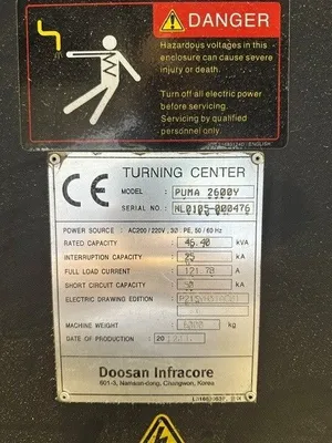 2012 DOOSAN PUMA 2600Y CNC Turning Centers | Bayou Machinery (8)