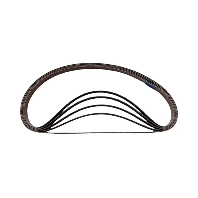 Norton 1/2" x 24" Abrasive Sanding Belts 40 Grit Aluminum Oxide 5 Pack