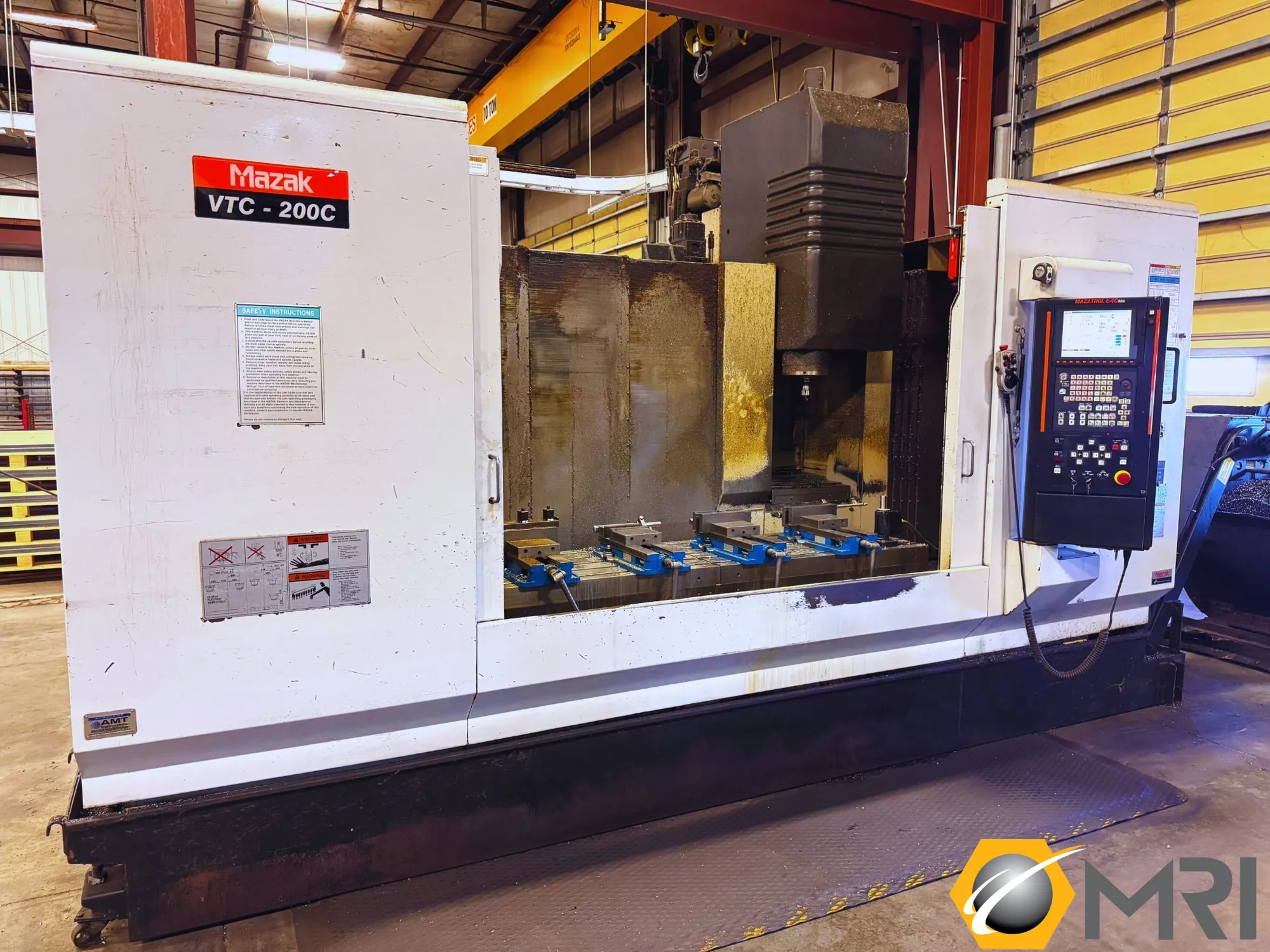 2010 MAZAK VTC-200C VERTICAL MACHINING CENTER | AG 7612345