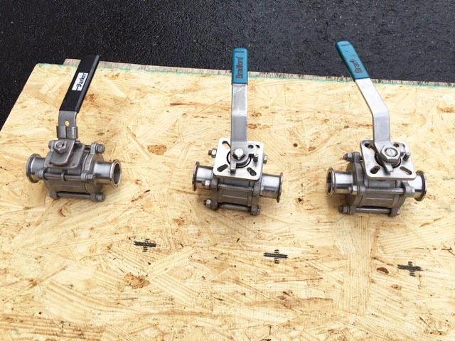 Bradford Dixon 1.5” Ball Valves – Stainless Steel Construction