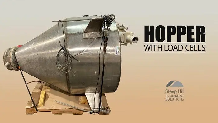 300 Gallon Hopper With Load Cells