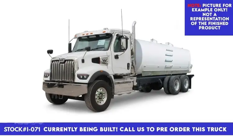 New | in-Stock 2026 WESTERN STAR 47X Water Trucks Texas US | Roll Off Truck World #1492026