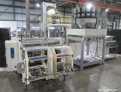 Used HAYSSEN ULTIMA 8-1 Net Weigh Filler Scale Vertical Form & Fill Illinois US | Aaron Equipment #760649