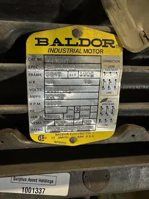USED BALDOR SQUIRREL CAGE