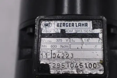Berger Lahr VRDM 3913/50 Stepper Motor STOCK 2315-C