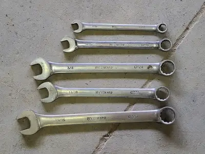 7/16" - 1-3/8" Combination Wrench Set (10pcs)
