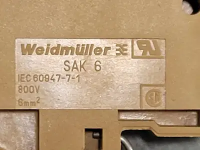 NEW WEIDMULLER SAK 6
