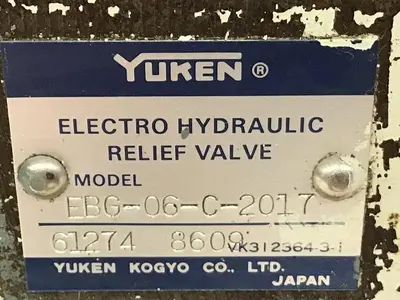 USED YUKEN EDG-01V-C-T10-1147