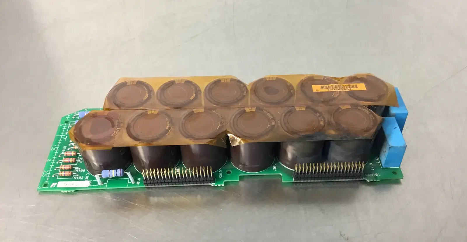 RELIANCE 56934-100C AC DRIVE CAPACITOR CIRCUIT BOARD Loc.1A
