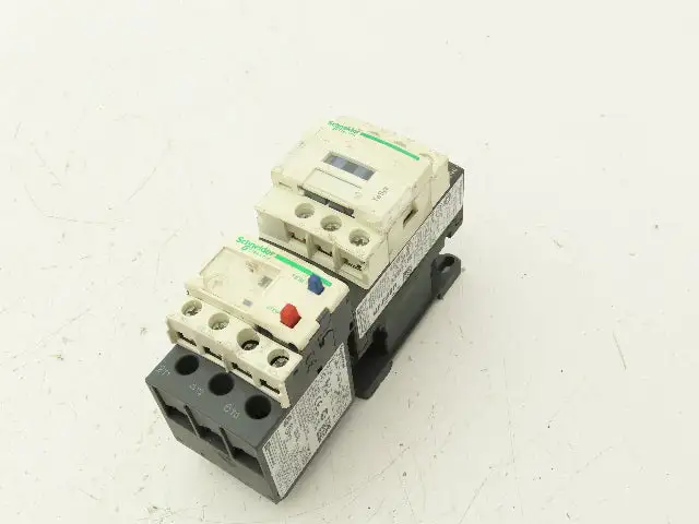Schneider Electric C1 D09 Contactor Thermal Overload Relay LRD 10 120V Coil