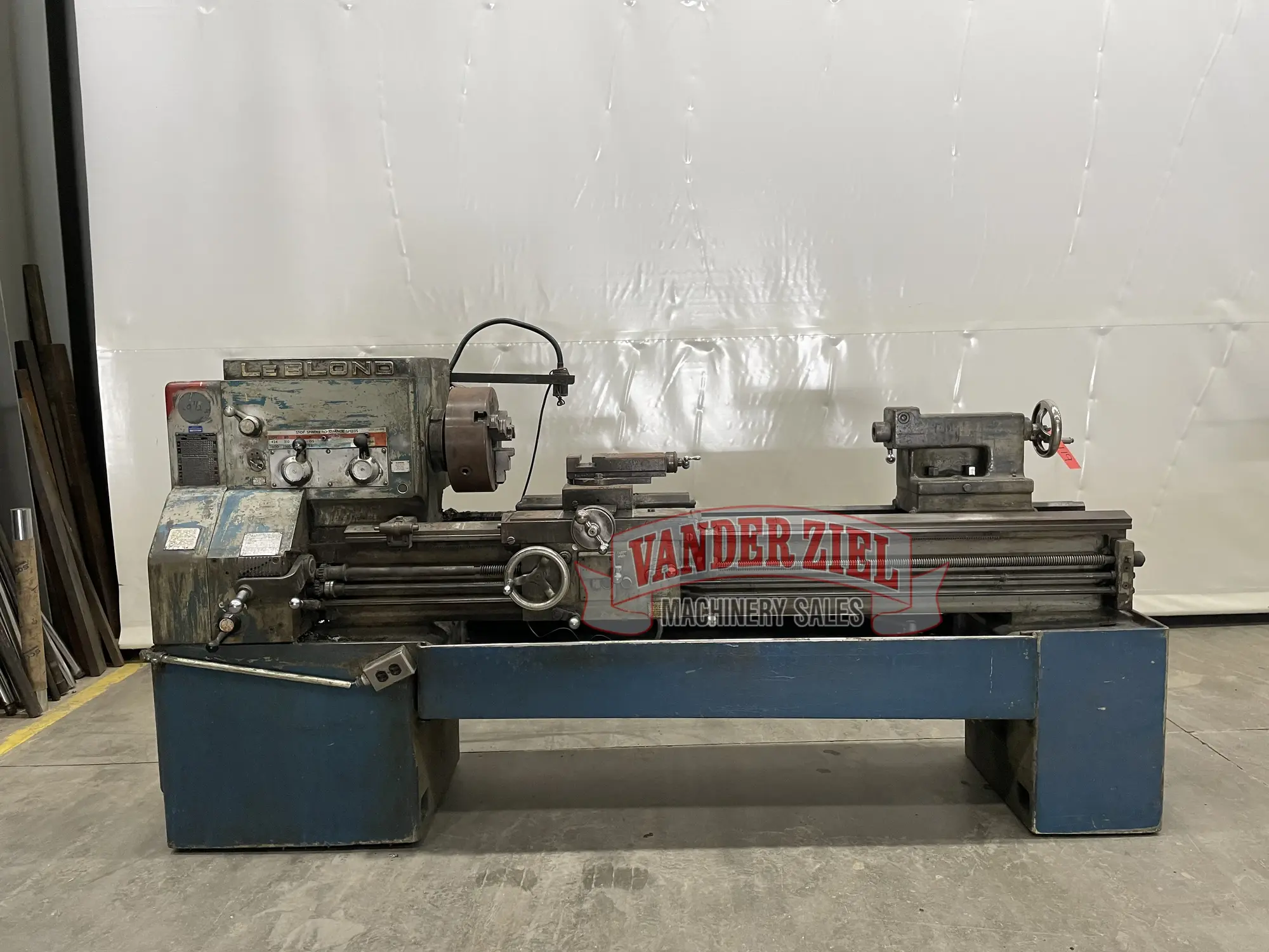 LeBlond 19” x 50” Regal Lathe, 1 49/64” Spindle Bore