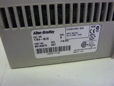 USED ALLEN BRADLEY 1794-IB16 SER A