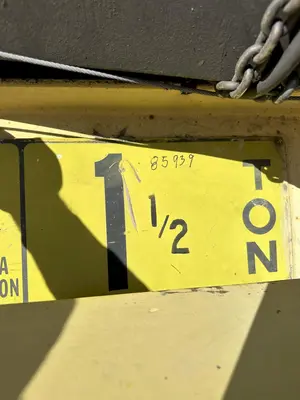 GAFFEY 1.5 TON JIB CRANE Cranes, Jib | Rock Solid Tools (2)