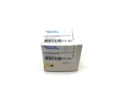 New | in-Stock Edwards Signaling Magnetodynamic Acoustic Module Gray IP54 12-24V Security & Surveillance Michigan US | Maverick Industrial Sales #1483180