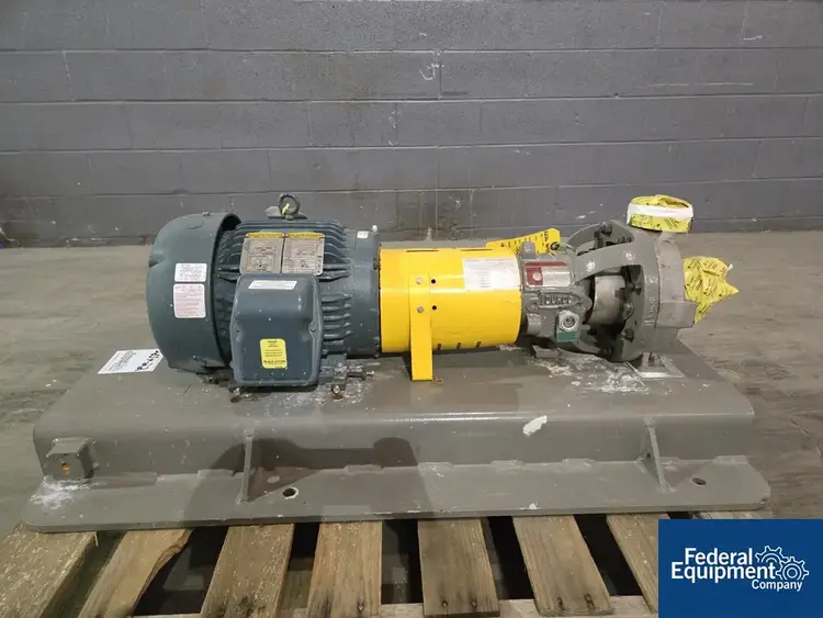 Used FlowServe 10 HP Flowserve Centrifugal Pump, Model MK3 Lo-Flo, C/S Pumps Ohio US | Federal Equipment Company #1337716