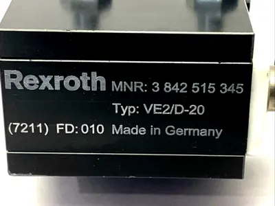 New | in-Stock Bosch Rexroth 3 842 515 345 Pneumatic Cylinders Michigan US | Maverick Industrial Sales #1475394