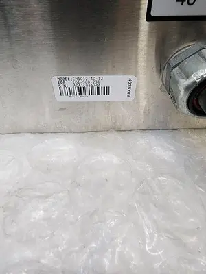 BRANSON CH1012-40-12 ULTRASONIC TANK