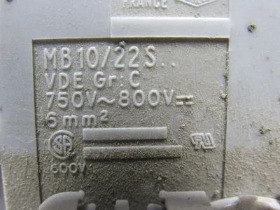 Entrelec 011630324 MB10/22S Fuse Holder Terminal Block Din Rail Mount  Lot of 32