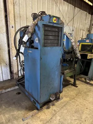 196 TON X 18” WIDTH X 1” FRANKLIN MODEL #B5196-20 AUTOMATIC HYDRAULIC SHEAR & PUNCH MACHINE: STOCK #23392