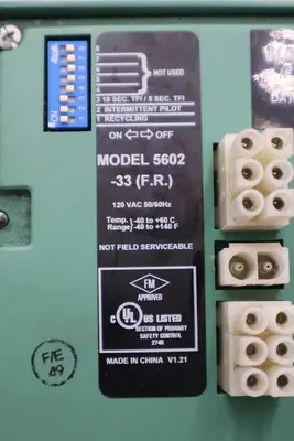 ECLIPSE VERI-FLAME 5602 VF560233AA FLAME MONITORING CONTROL STOCK H1174