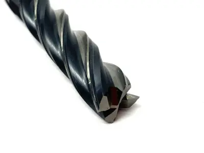 USED ACCUPRO SQUARE END MILL 1/2", 2" LOC, 1/2" SHANK DIAM, 4" OAL, 4 FLUTE