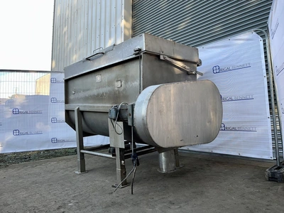1000L S/S Polar Systems U-Trough Mixer