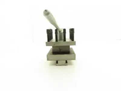 Lathe Milling Machine Tool Post Holder Hold Down 138mm X 138mm 12 Screw T-Slot