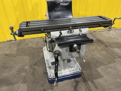 3 HP ACRA MODEL #AM-2V VERTICAL RAM TYPE KNEE MILL: STOCK #18827